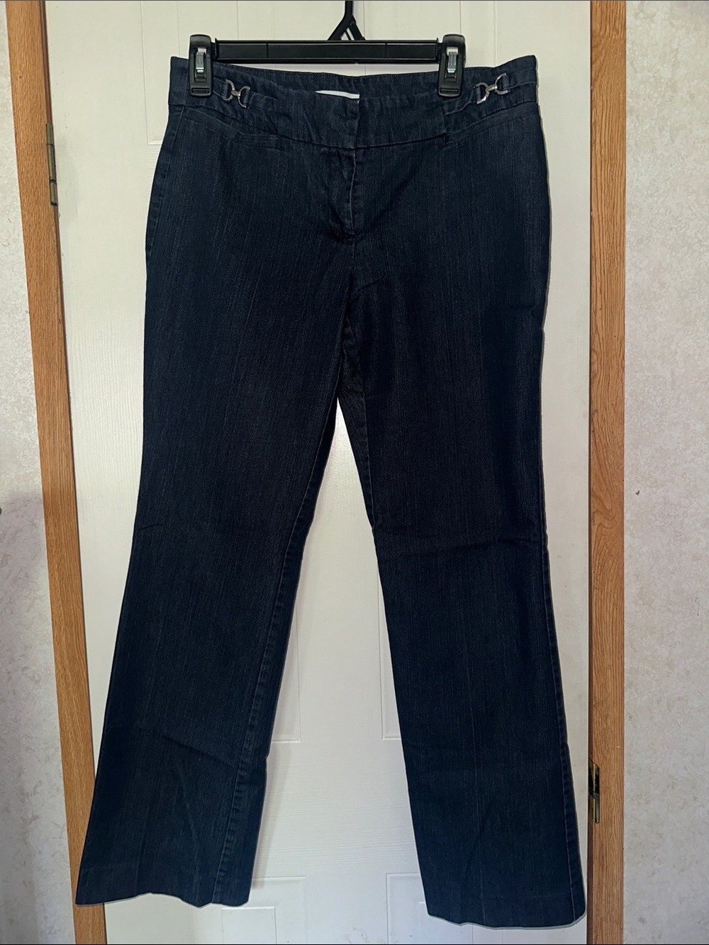 Dark Indigo Dress Jeans with Back Welt Pockets